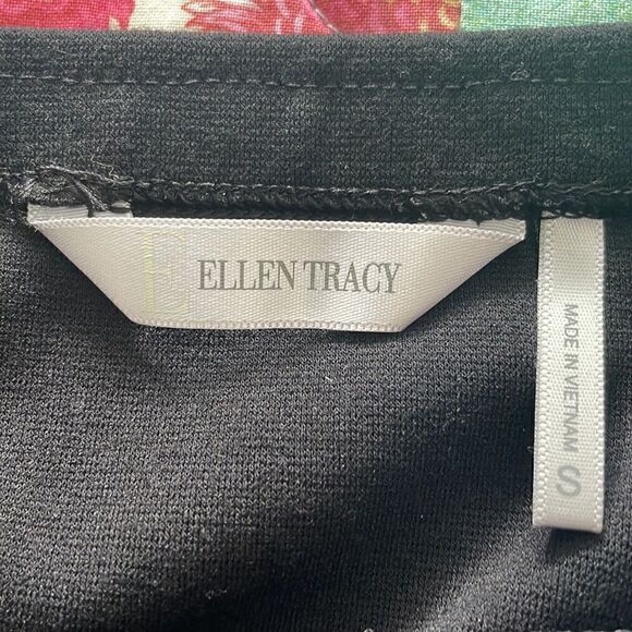 New Ellen Tracy Black Knit Pencil Skirt - Picture 5 of 6